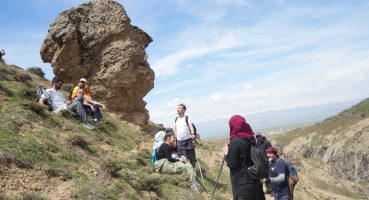 İnsan kafası gibi! Ziyaretçi akınına uğruyor! İnsanlar fotoğraf çekmek için birbiriyle yarışıyor